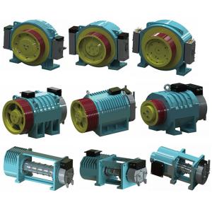 China Lift Hoist Motor Control Energy Saving Environmentally Friendly Elevator Traction Machine on sale
