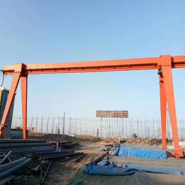 Simple And Compact Structure 5T Single Girder Gantry Crane Industrial Factory