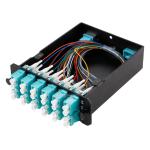 Customized MPO Patch Panel 48 Fiber 96 Fiber 1U 19' Rack Mount