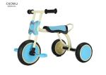 EVA Wheel Portable Kids Tricycle Purple Blue 30KGS Loading