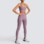 Ropa Deportiva Mujer Custom Logo Workout Wear Suit Women Sportswear Set