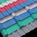 Anti Fingerprint Galvanised Corrugated Roofing Sheets Decorative With Protective