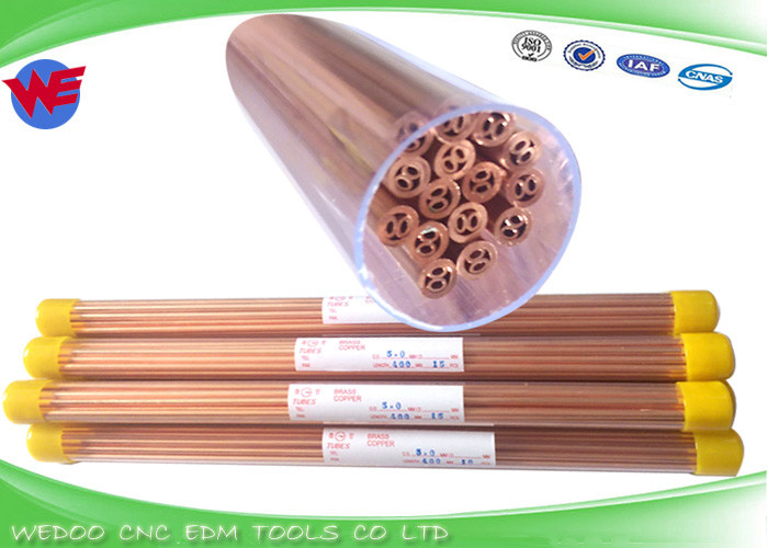 Precision Multi Hole EDM Copper Tubes 5.0mm Dia Tubing For Drilling Machine