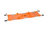 CE Patient Transfer PVC Sheet Adjustable Ambulance Scoop Stretcher
