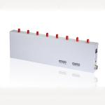 Desktop 8-way 2g.3g.4g mobile phone signal shield 12W WiFi Wireless Network