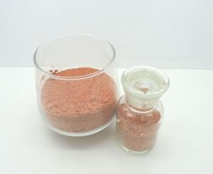China Macro Lens Edge Finished Beveled Glass Polishing Powder Red Brown Color factory