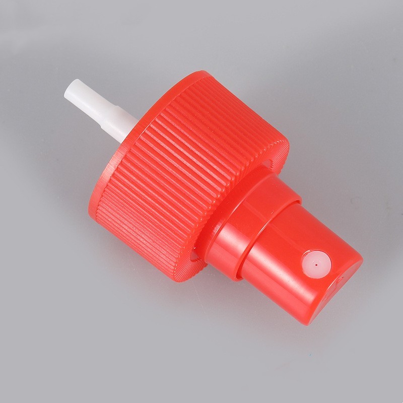28/410 Plastic Fine Mist Perfume Sprayer Red Alcohol Spray 28mm For Bottle