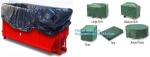 PE Woven Tarpaulin Container Liner Bag, container cover, drawsting Jumbo bags,