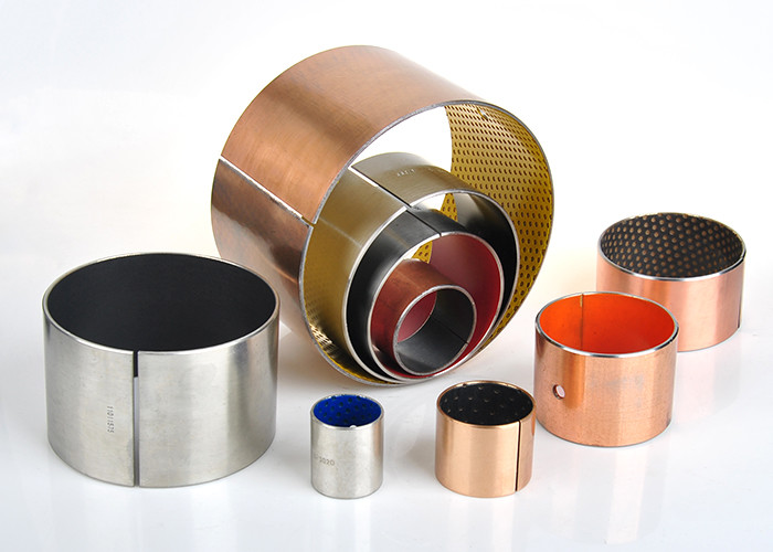Split Coated DU Self Lubricating Bearing For Various Mechanical Sliding Positions