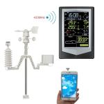 Digital Color Screen Wireless Weather Station Indoor Temperature Humidity Wind