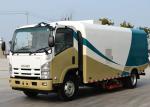 ISUZU 9CBM Road Sweeper Truck 4x2 Vacuum Sweeper Road Washing Truck