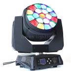 19x15w RGBW 4in1 Big Bee Eyes k10 LED Moving Head Beam Wash Zoom Fixtures