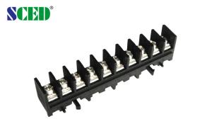 China Long Single Pin Connector 300V Barrier Terminal Block Electrical 7.62mm Pitch UL CE factory