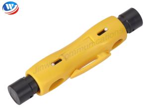 China RG7 RG59 Network Crimping Tool 120mm 25mm 25mm Coaxial Wire Stripper factory