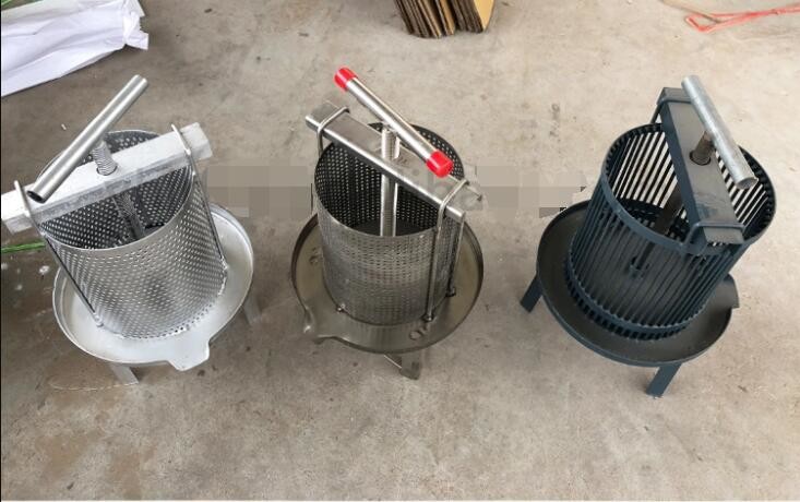 SS Manual Bee Wax Honey Press Machine Beekeeping Equipment