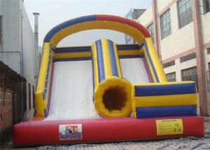 China EN14960 Kid Playing Commercial Inflatable Combo Slide With Waterproof PVC factory