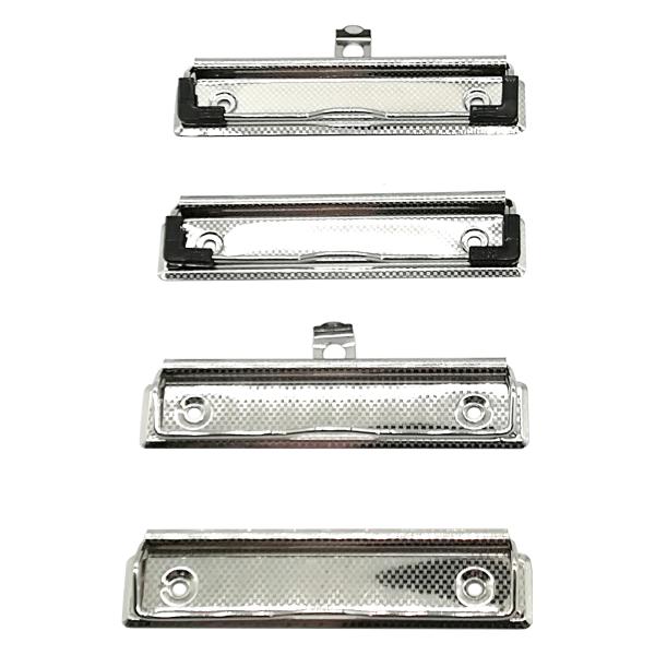 Pink Clipboard Clips 120*30mm Wire Clips Lightweight With Hanger