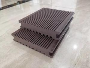 China 3.6M Color Stability WPC Solid Decking 140 X 21mm Wood Plastic Composite Lumber 3.6m factory