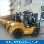 4 Tons 2WD Rough Terrain Forklift FD40-S 4000KG