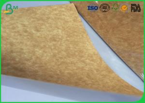 China Stretching Resistance Kraft Liner Paper 400gsm 450gsm In Sheet / Roll Packing factory