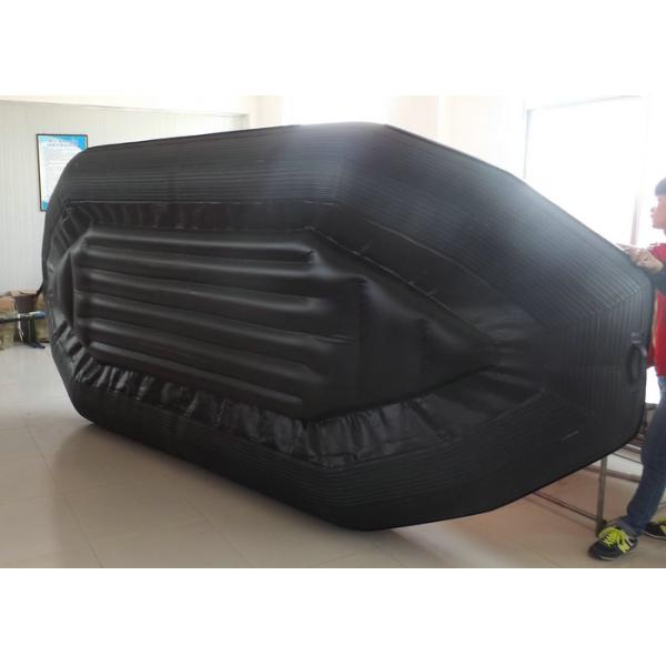OEM Eight Person 0.9mm PVC Fabric Inflatable Raft Party Boat With 500cm Length