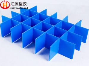 China 18&quot;x24&quot; Lightweight Foldable Corrugated Plastic Dividers factory