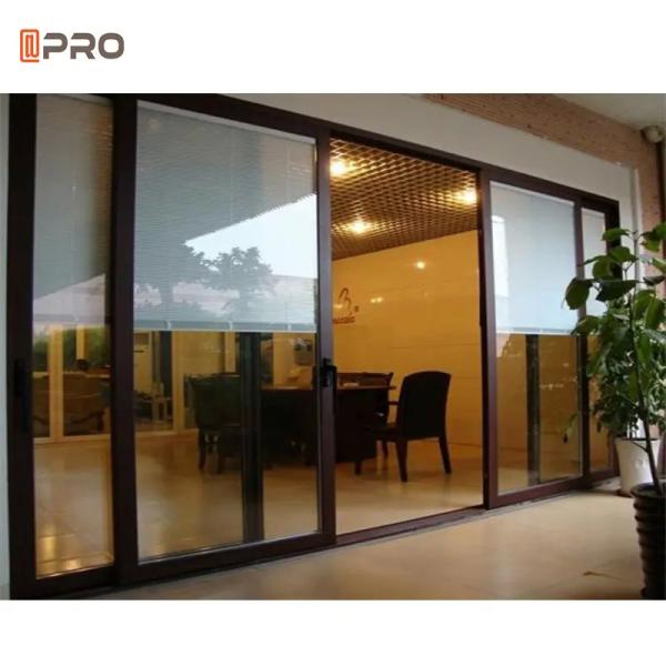 6063 Aluminum Sliding Doors For Patio Modern Gate Wardrobe Slide Glass Sliding