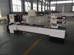 China HR-1350 CNC Wood Lathe Machine , CNC Wood Carving Machine With Stepper Motor factory
