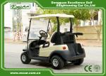 Beige 2 Passenger Electric Club Car Golf Cars 48v Trojan Battery