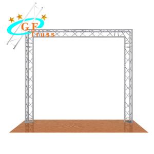 China Indoor Goal Post Portal Frame Aluminum Spigot Truss For Event factory