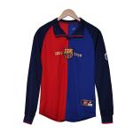 Retro Home Fan Football Shirts Replica Long Sleeved For Barcelona 1899-1999