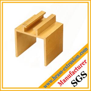 China decoration material copper alloy extrusions sections factory