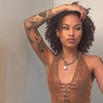 Hollow Sexy Short Slim Umbilical Lace Up Front Tank Top