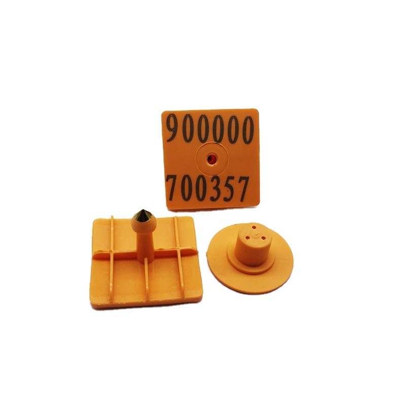 Customized Laser Printing Number UHF Tags for Pig Livestock Management