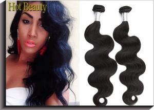 China 100% Peruvian Virgin Human Hair / Natural Black Peruvian Tight Curly Hair factory
