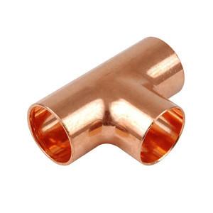 China CUNI 9010 16inch SCH160 Copper Nickel Equal Tee ASME B16.9 C70600 factory