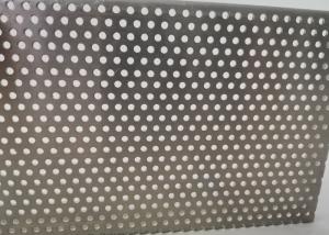 China 2.5mm PVDF Spray Coating Aluminum Perforated Sheet factory