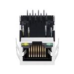 KLS12-TL091 Single Port Magnetic RJ45 Jack 10/100 BASE-T LPJ4011ABNL 8P8C
