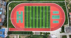 China Athletes Sandwich System Rubber Running Track Shock Absorption EPDM Surface factory