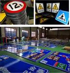 Customized Roadway Safety Traffic Sign Board for Traffic Precautionary Measures