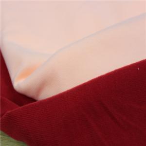 China China Supplier polyester tricot warp fabric white terry toy fabric factory