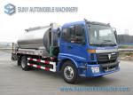 9000 L Asphalt distributor truck Asphalt Tanker Trailer 2 Axles 180hp 4500 mm