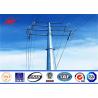 Buy cheap Polygonal Electrical Power Pole Steel Utility Poles 50 Years Life Time from wholesalers