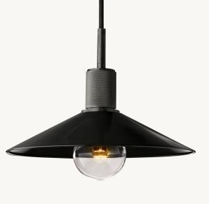 China Utilitaire Metal Slope Shade Suspended Pendant Light Lamp 85-265 Volts factory