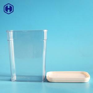 China Trapezoidal Food Packaging Disposable Plastic Box Portable Non Spill factory