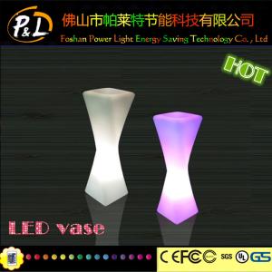 China Modern Hotel Furniture Led Flower vase for decoration factory