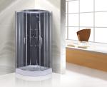 Chrome Profiles Quadrant Shower Cubicles , 900MM Quadrant Shower Enclosure