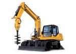 1374nm To 3578nm Ground Hydraulic Earth Auger Drive For Drill Rig Excavator