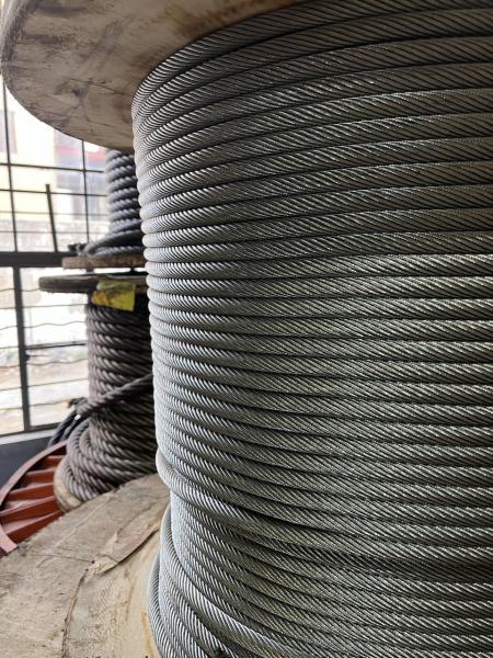 Compacted Oil Drilling Wire Rope 6xK26WS 6xK36WS 8xK26WS 8xK36WS Hoisting Steel