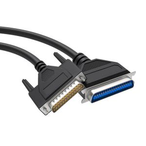 China Parallel Printer RS232 RJ45 Cable Male To Male DB25 To CN36 factory